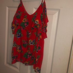 Women's colorful top